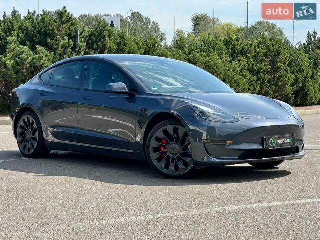 Сірий Тесла Модель 3, об'ємом двигуна 0 л та пробігом 51 тис. км за 19999 $, фото 1 на Automoto.ua