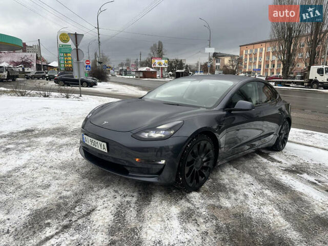 Сірий Тесла Модель 3, об'ємом двигуна 0 л та пробігом 38 тис. км за 24400 $, фото 1 на Automoto.ua