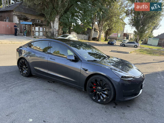 Сірий Тесла Модель 3, об'ємом двигуна 0 л та пробігом 55 тис. км за 20500 $, фото 1 на Automoto.ua