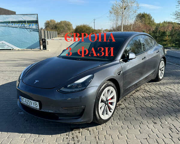 Серый Тесла Модель 3, объемом двигателя 0 л и пробегом 190 тыс. км за 20900 $, фото 1 на Automoto.ua