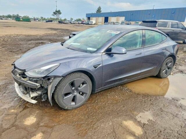 Серый Тесла Модель 3, объемом двигателя 0 л и пробегом 62 тыс. км за 5520 $, фото 1 на Automoto.ua