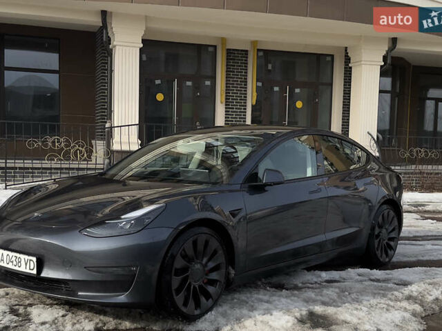 Сірий Тесла Модель 3, об'ємом двигуна 0 л та пробігом 19 тис. км за 27100 $, фото 1 на Automoto.ua