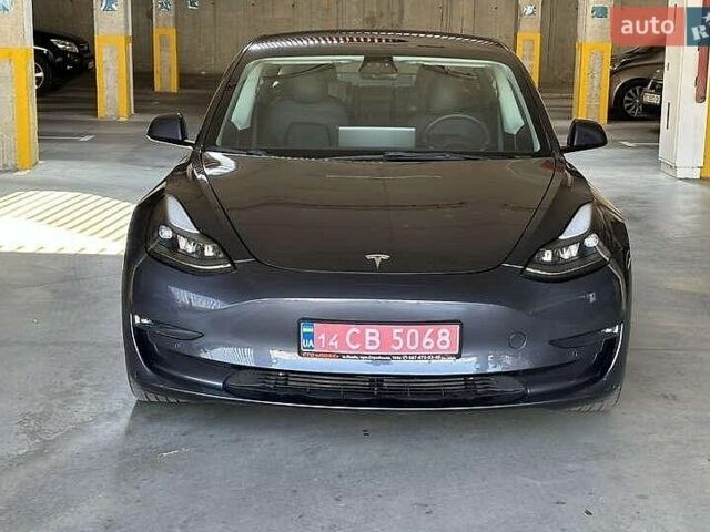 Сірий Тесла Модель 3, об'ємом двигуна 0 л та пробігом 47 тис. км за 16500 $, фото 1 на Automoto.ua