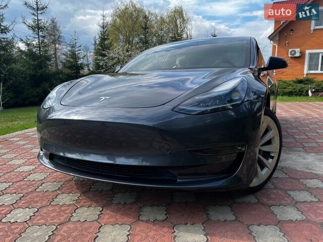 Сірий Тесла Модель 3, об'ємом двигуна 0 л та пробігом 60 тис. км за 21000 $, фото 1 на Automoto.ua