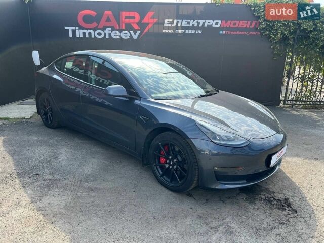 Сірий Тесла Модель 3, об'ємом двигуна 0 л та пробігом 59 тис. км за 21000 $, фото 1 на Automoto.ua
