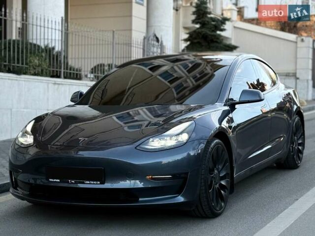 Сірий Тесла Модель 3, об'ємом двигуна 0 л та пробігом 43 тис. км за 19700 $, фото 1 на Automoto.ua