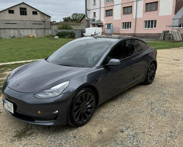 Сірий Тесла Модель 3, об'ємом двигуна 0 л та пробігом 51 тис. км за 26500 $, фото 1 на Automoto.ua