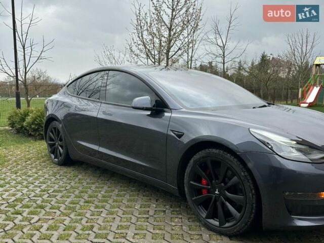 Сірий Тесла Модель 3, об'ємом двигуна 0 л та пробігом 57 тис. км за 25000 $, фото 1 на Automoto.ua