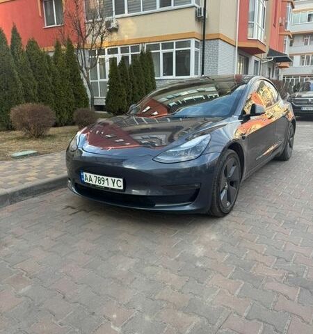 Сірий Тесла Модель 3, об'ємом двигуна 0 л та пробігом 47 тис. км за 26500 $, фото 1 на Automoto.ua