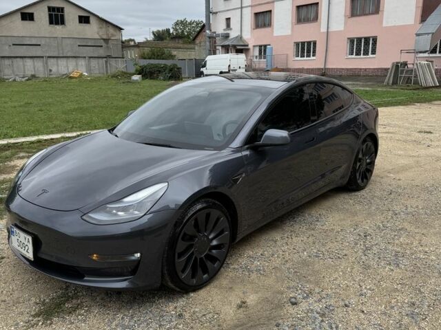 Сірий Тесла Модель 3, об'ємом двигуна 0 л та пробігом 51 тис. км за 25500 $, фото 1 на Automoto.ua