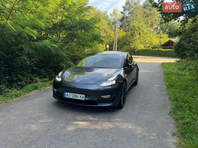 Сірий Тесла Модель 3, об'ємом двигуна 0 л та пробігом 59 тис. км за 20900 $, фото 1 на Automoto.ua