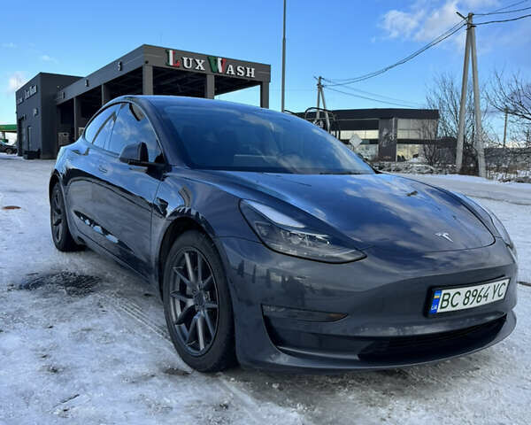Сірий Тесла Модель 3, об'ємом двигуна 0 л та пробігом 92 тис. км за 21399 $, фото 1 на Automoto.ua