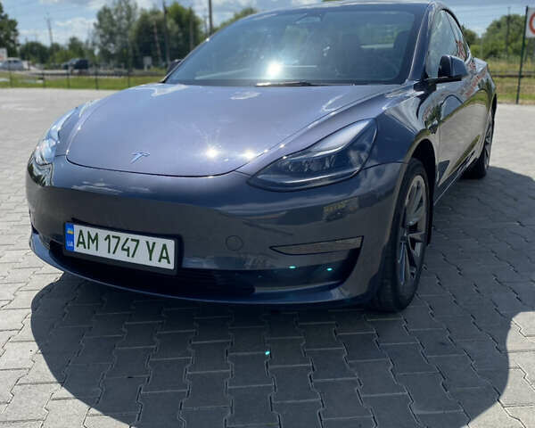 Серый Тесла Модель 3, объемом двигателя 0 л и пробегом 35 тыс. км за 20200 $, фото 1 на Automoto.ua
