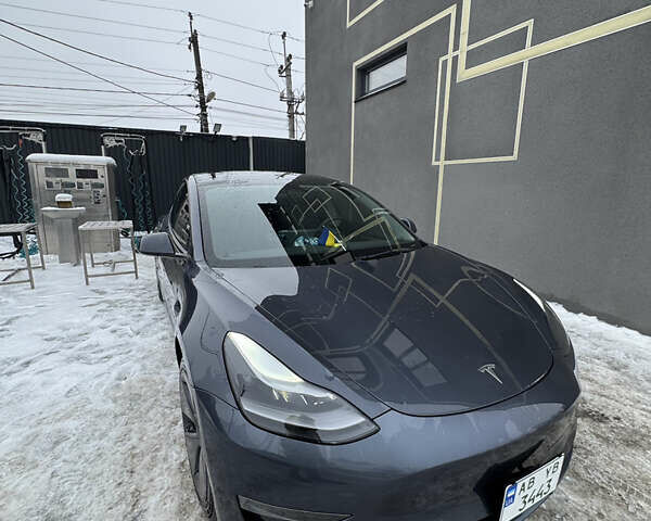 Сірий Тесла Модель 3, об'ємом двигуна 0 л та пробігом 75 тис. км за 19500 $, фото 1 на Automoto.ua