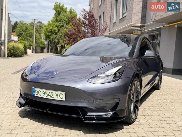 Сірий Тесла Модель 3, об'ємом двигуна 0 л та пробігом 80 тис. км за 22999 $, фото 1 на Automoto.ua