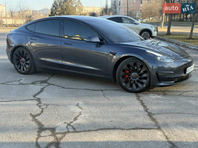 Сірий Тесла Модель 3, об'ємом двигуна 0 л та пробігом 88 тис. км за 19500 $, фото 1 на Automoto.ua
