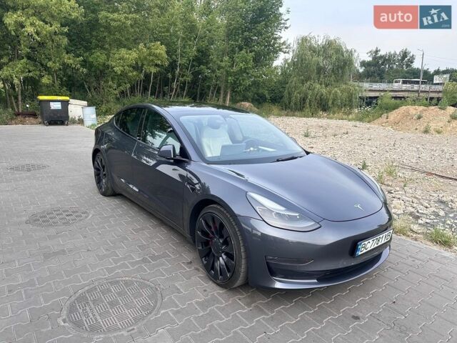 Сірий Тесла Модель 3, об'ємом двигуна 0 л та пробігом 27 тис. км за 22800 $, фото 1 на Automoto.ua
