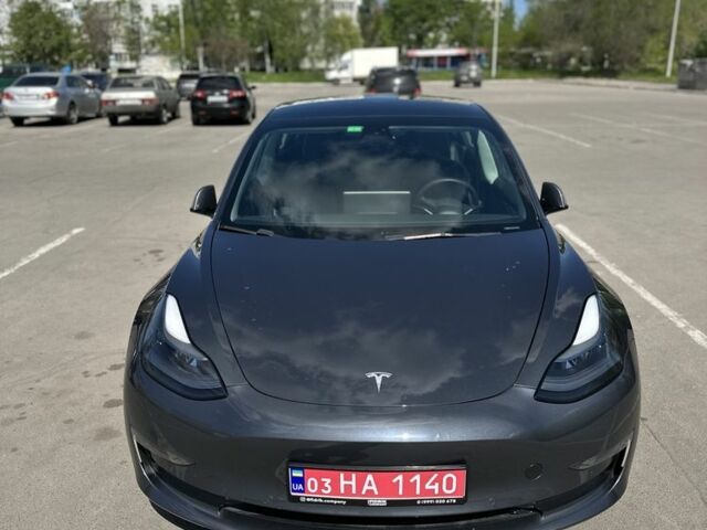 Серый Тесла Модель 3, объемом двигателя 0.82 л и пробегом 36 тыс. км за 23000 $, фото 1 на Automoto.ua