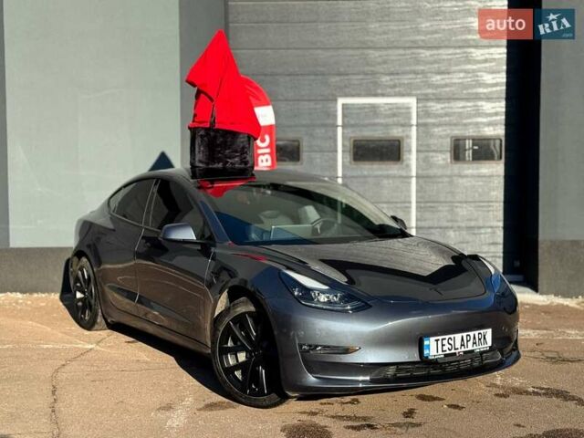 Сірий Тесла Модель 3, об'ємом двигуна 0 л та пробігом 75 тис. км за 25700 $, фото 1 на Automoto.ua