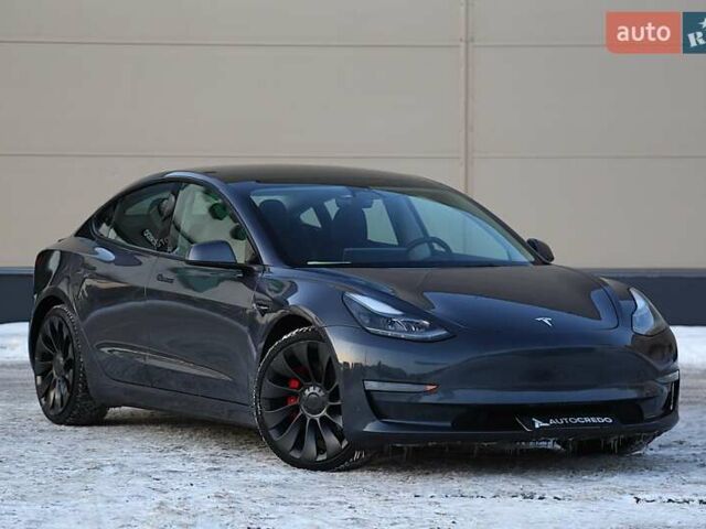 Сірий Тесла Модель 3, об'ємом двигуна 0 л та пробігом 43 тис. км за 24000 $, фото 1 на Automoto.ua
