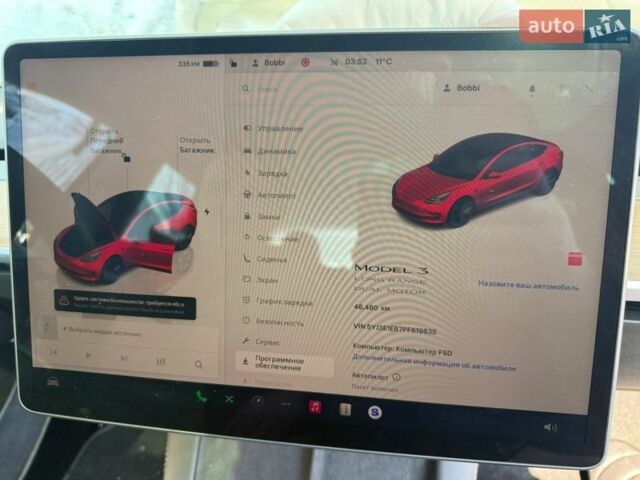 Серый Тесла Модель 3, объемом двигателя 0 л и пробегом 48 тыс. км за 14000 $, фото 1 на Automoto.ua
