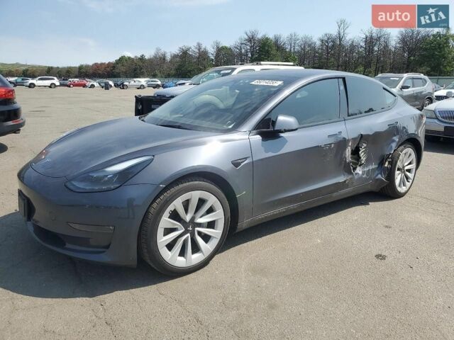 Сірий Тесла Модель 3, об'ємом двигуна 0 л та пробігом 37 тис. км за 7500 $, фото 1 на Automoto.ua
