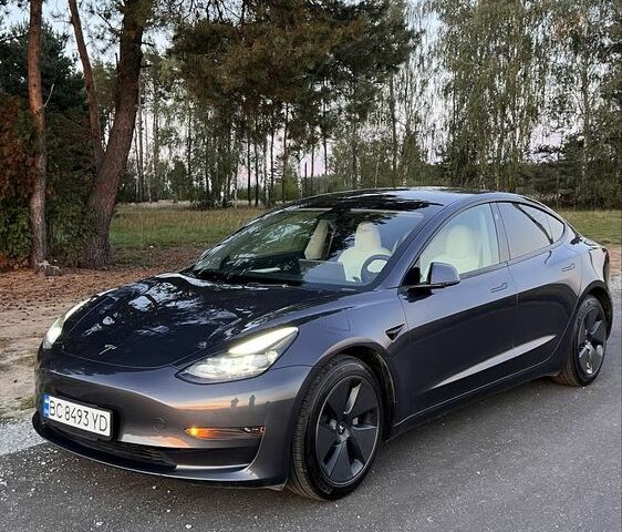 Сірий Тесла Модель 3, об'ємом двигуна 0 л та пробігом 70 тис. км за 22079 $, фото 1 на Automoto.ua