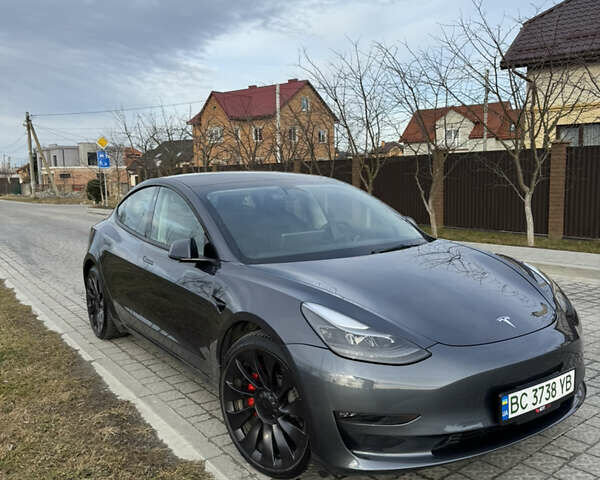 Сірий Тесла Модель 3, об'ємом двигуна 0 л та пробігом 22 тис. км за 28499 $, фото 1 на Automoto.ua
