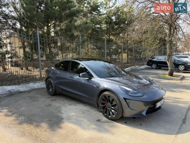 Сірий Тесла Модель 3, об'ємом двигуна 0 л та пробігом 61 тис. км за 24900 $, фото 1 на Automoto.ua
