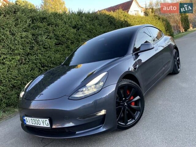 Сірий Тесла Модель 3, об'ємом двигуна 0 л та пробігом 34 тис. км за 26800 $, фото 1 на Automoto.ua
