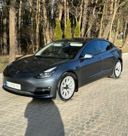 Сірий Тесла Модель 3, об'ємом двигуна 0 л та пробігом 60 тис. км за 22599 $, фото 1 на Automoto.ua