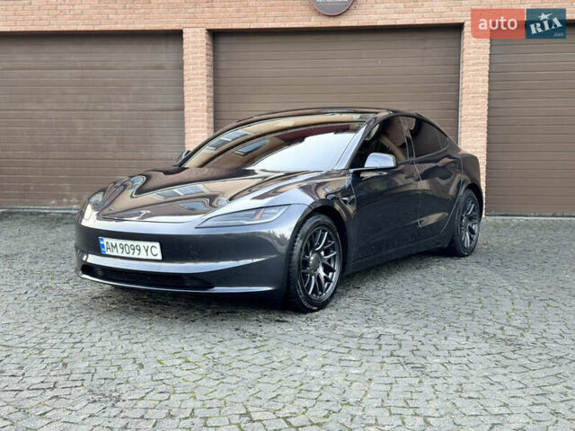 Сірий Тесла Модель 3, об'ємом двигуна 0 л та пробігом 35 тис. км за 25999 $, фото 1 на Automoto.ua