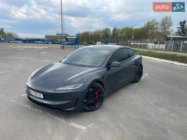 Серый Тесла Модель 3, объемом двигателя 0 л и пробегом 17 тыс. км за 35500 $, фото 1 на Automoto.ua