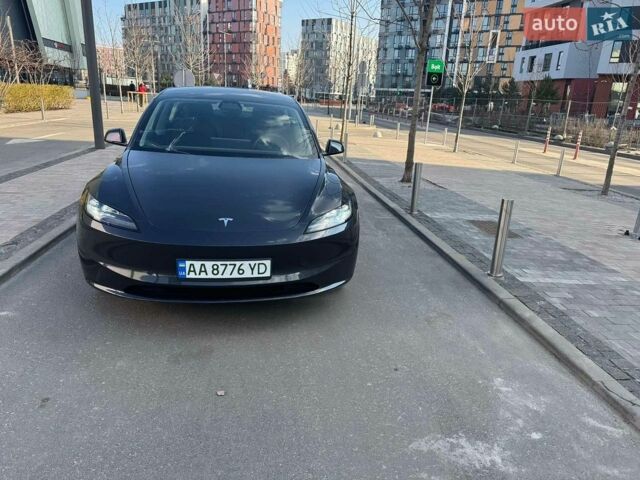 Серый Тесла Модель 3, объемом двигателя 0 л и пробегом 3 тыс. км за 27000 $, фото 1 на Automoto.ua