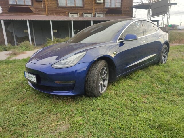 Синій Тесла Модель 3, об'ємом двигуна 0 л та пробігом 80 тис. км за 17800 $, фото 1 на Automoto.ua
