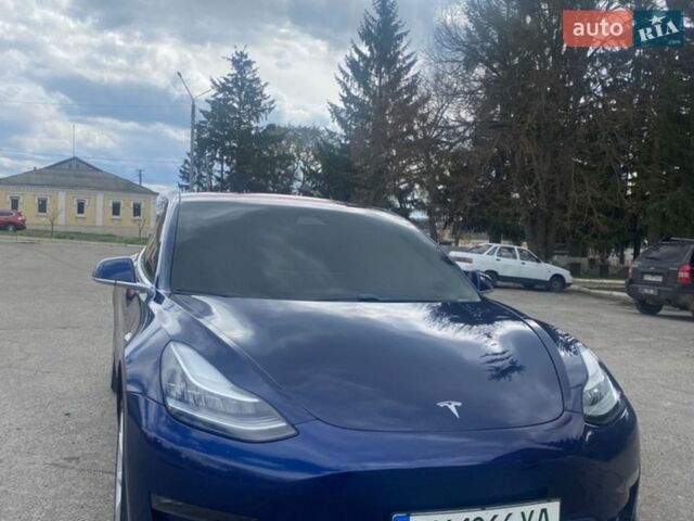 Синий Тесла Модель 3, объемом двигателя 0 л и пробегом 104 тыс. км за 17500 $, фото 1 на Automoto.ua