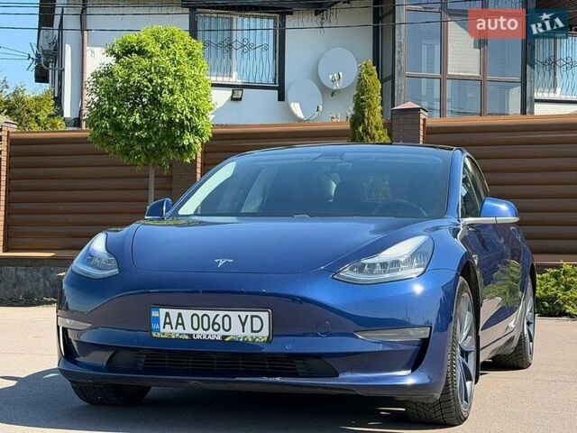 Синий Тесла Модель 3, объемом двигателя 0 л и пробегом 182 тыс. км за 14800 $, фото 1 на Automoto.ua