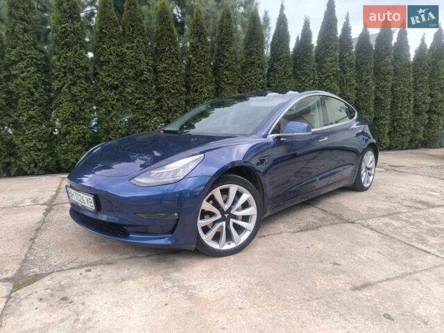 Синій Тесла Модель 3, об'ємом двигуна 0 л та пробігом 155 тис. км за 16300 $, фото 1 на Automoto.ua