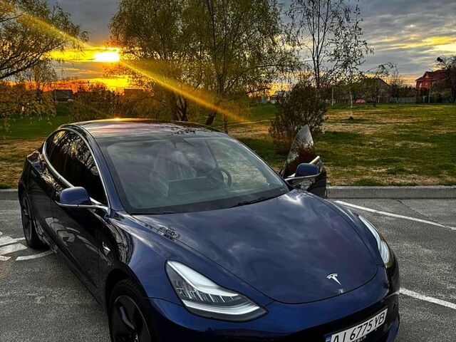Синий Тесла Модель 3, объемом двигателя 0.35 л и пробегом 152 тыс. км за 17300 $, фото 1 на Automoto.ua