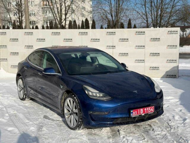 Синій Тесла Модель 3, об'ємом двигуна 0 л та пробігом 120 тис. км за 12500 $, фото 1 на Automoto.ua