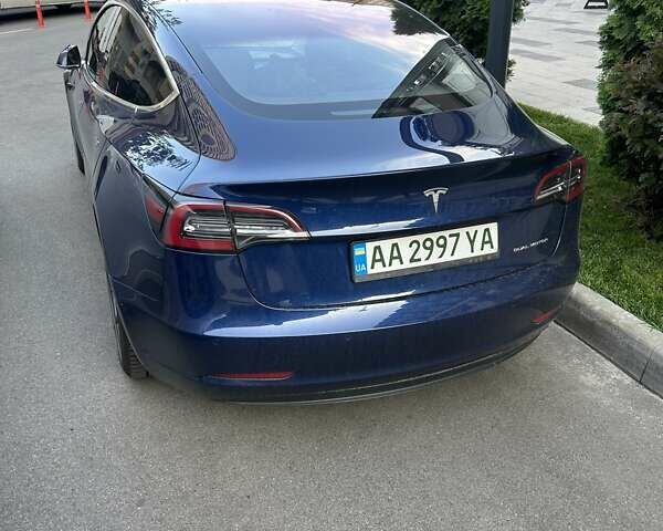 Синій Тесла Модель 3, об'ємом двигуна 0 л та пробігом 86 тис. км за 15900 $, фото 1 на Automoto.ua