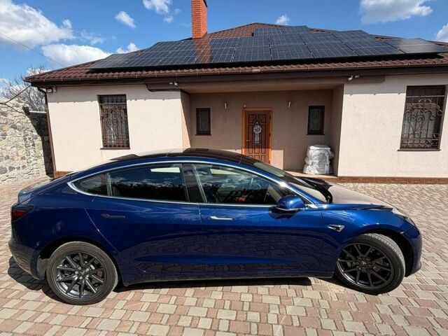Синий Тесла Модель 3, объемом двигателя 0 л и пробегом 67 тыс. км за 17800 $, фото 1 на Automoto.ua