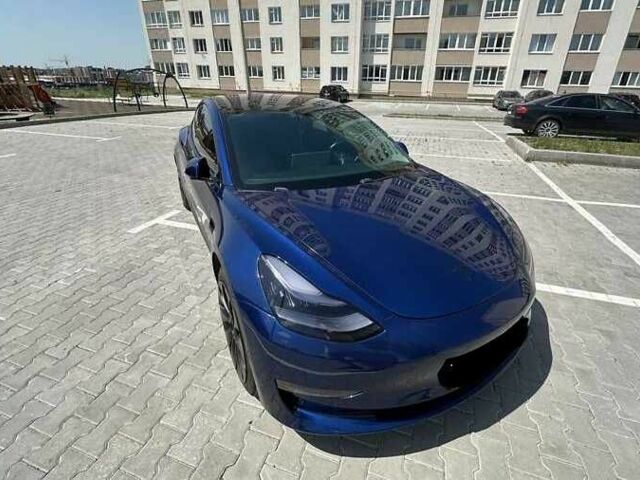 Синій Тесла Модель 3, об'ємом двигуна 0 л та пробігом 67 тис. км за 13000 $, фото 1 на Automoto.ua