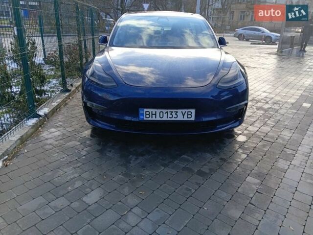 Синий Тесла Модель 3, объемом двигателя 0 л и пробегом 159 тыс. км за 16200 $, фото 1 на Automoto.ua
