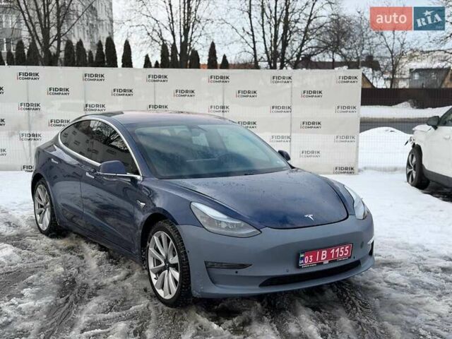 Синий Тесла Модель 3, объемом двигателя 0 л и пробегом 217 тыс. км за 12800 $, фото 1 на Automoto.ua