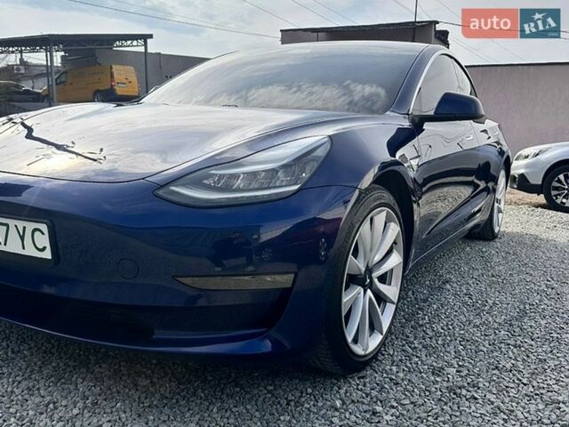 Синий Тесла Модель 3, объемом двигателя 0 л и пробегом 147 тыс. км за 18200 $, фото 1 на Automoto.ua