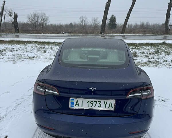 Синий Тесла Модель 3, объемом двигателя 0 л и пробегом 136 тыс. км за 17800 $, фото 1 на Automoto.ua