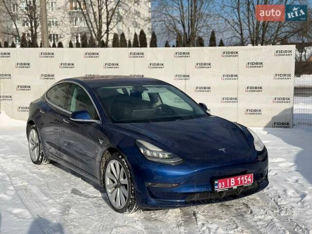Синий Тесла Модель 3, объемом двигателя 0 л и пробегом 119 тыс. км за 12200 $, фото 1 на Automoto.ua