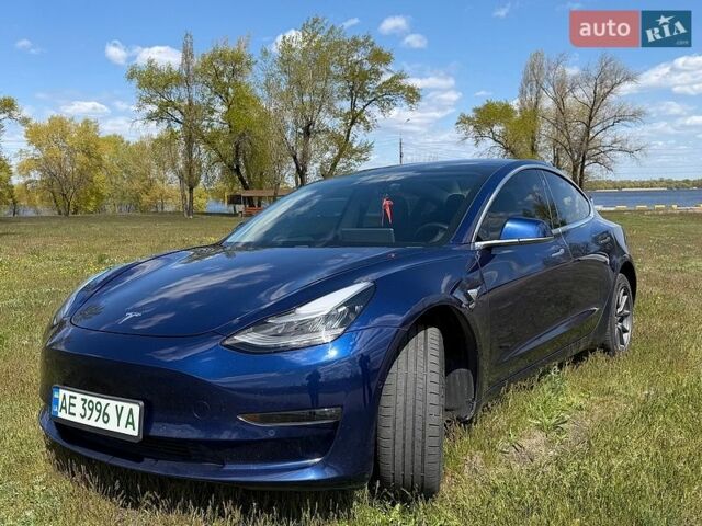 Синий Тесла Модель 3, объемом двигателя 0 л и пробегом 160 тыс. км за 17500 $, фото 1 на Automoto.ua