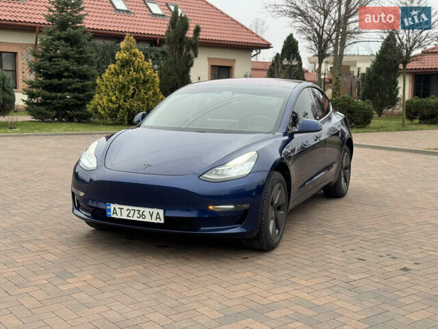 Синий Тесла Модель 3, объемом двигателя 0 л и пробегом 108 тыс. км за 16600 $, фото 1 на Automoto.ua
